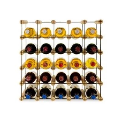 Proregal Weinregal Natur 52.5x52.5x24.5 cm