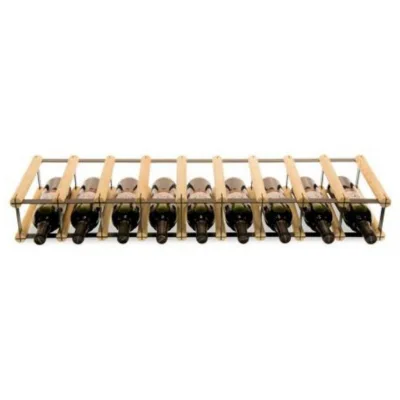 Proregal Weinregal Natur 92.5x12.5x24.5 cm