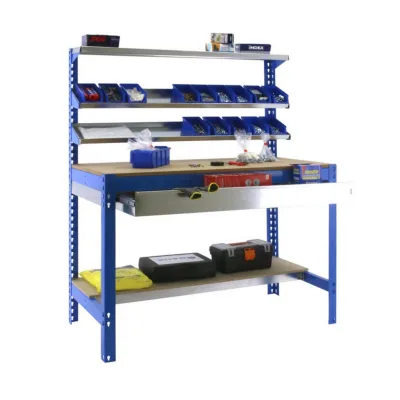 Proregal Werkbank Blau 120x84x61 cm