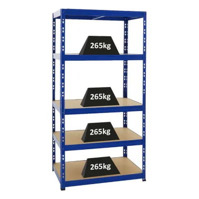 Proregal Werkbank Blau 180x180x60 cm