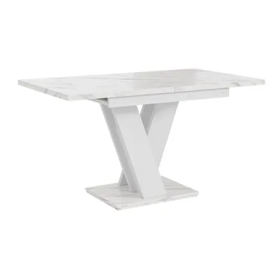 Prospero Esstisch Weiß 80x75x120 cm