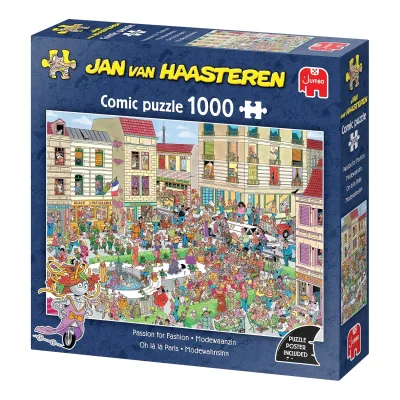 Puzzle: Modewahnsinn (Jan van Haasteren) (1000 Teile)