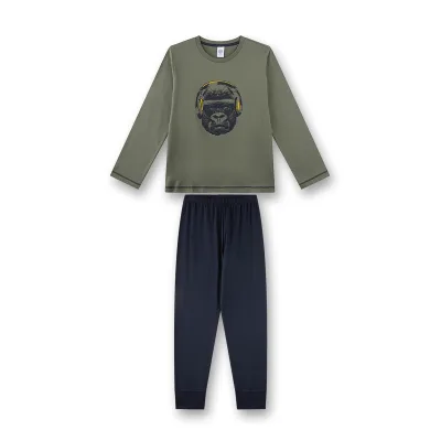 Pyjama Teens Gorilla lang Jungen Pyjama