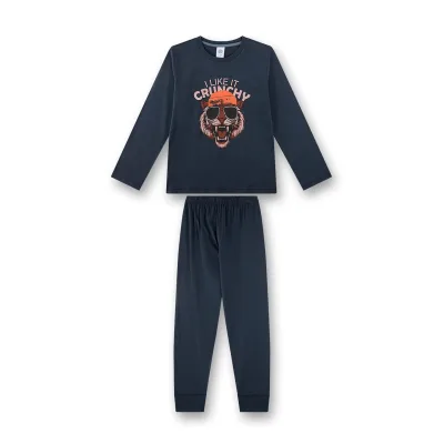 Pyjama Teens I like it crunchy lang Jungen Pyjama