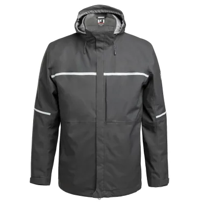 QUALITEX HIGH QUALITY WORKWEAR Hardshelljacke RESIST anthrazit Herren: 6XL
