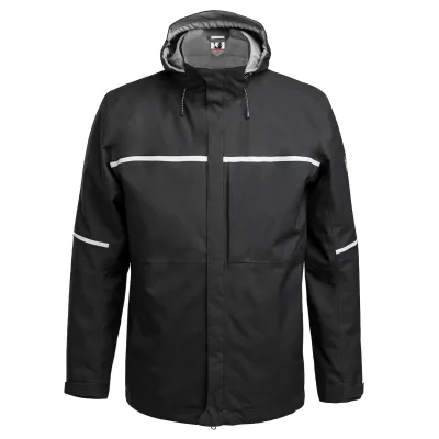 QUALITEX HIGH QUALITY WORKWEAR Hardshelljacke RESIST schwarz Herren: 4XL