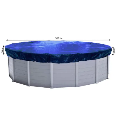 Quick Star Poolabdeckung Blau 560x560 cm
