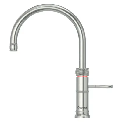 Quooker Küchenarmatur Classic Fusion Round Edelstahl 5x36.6x25.1 cm