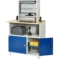 RAU PC-Arbeitsplatz Modell 1023 mit Standfuß