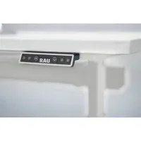 RAU Schreibtisch Adlatus 100 22 cm lichtgrau