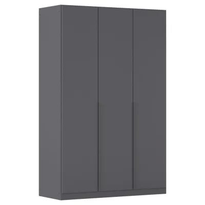 Rauch Möbel Drehtürenschrank Rauch Alabama Grau 136x229x54 cm