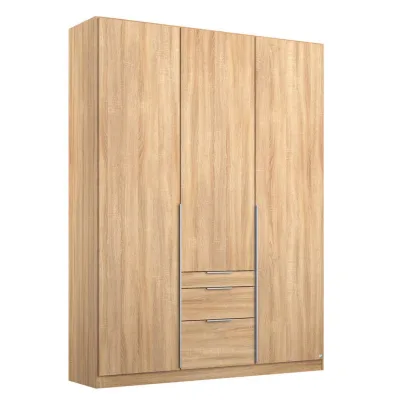 Rauch Möbel Drehtürenschrank Rauch Alabama Sonoma Eiche 136x229x54 cm