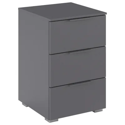 Rauch Möbel Nachtschrank Rauch Alabama Grau 40x61x42 cm