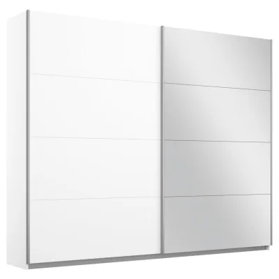 Rauch Möbel Schwebetürenschrank Rauch Belluno Weiß 226x230x62 cm