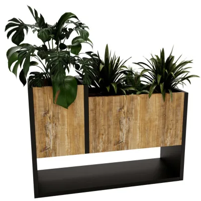 Raumhirsch Furniture Blumenkasten Kiefer Milford 22.6x45x64.5 cm