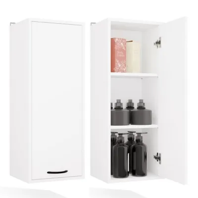 Raumhirsch Furniture Hängeschrank Weiß 35x67x30 cm