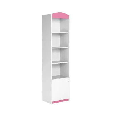 Raumhirsch Furniture Kinderregal Hellrosa 46x180x36 cm