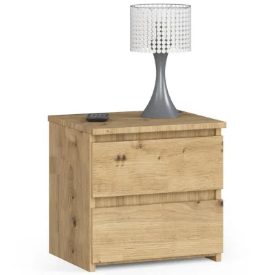 Raumhirsch Furniture Nachttisch Eiche Artisan 40x40x35 cm