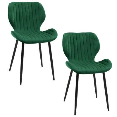 Raumhirsch Furniture Polsterstuhl, Grün 44x77x52 cm