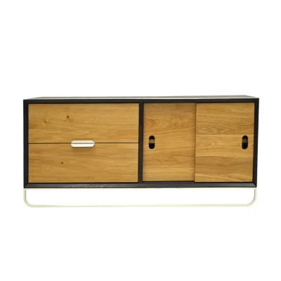 Rawood Furniture Holzgefertigte Eiche 120x55x35 cm