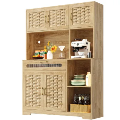 Redom Hochschrank Natur 120x180x40 cm