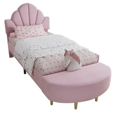 Redom Polsterbett Rosa 90x200 cm