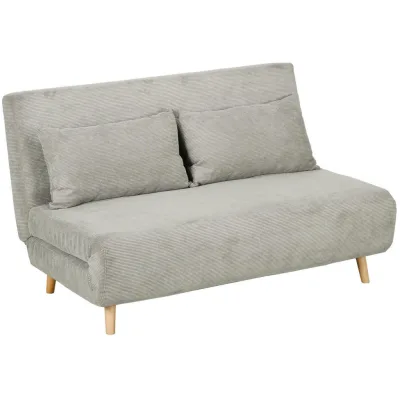 Redom Schlafsofa Grau 90x81x141 cm
