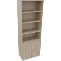 Regalschrank endless 800 x 2.221 x 442 mm (B x H x T) verkehrsweiß