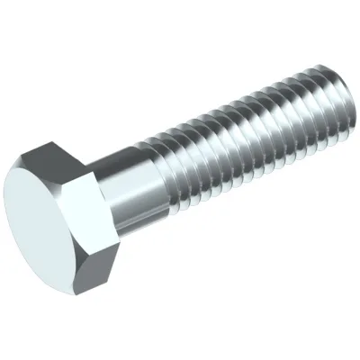 Reidl DIN 931 Sechskantschraube mit Schaft M 8 x 60, 10.9 verzinkt