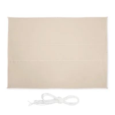 Relaxdays Sonnensegel Beige 450x350 cm