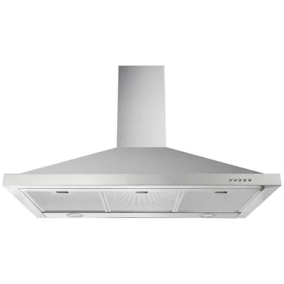 Respekta Dunstabzugshaube Edelstahl 90x63.5-102.5x50 cm