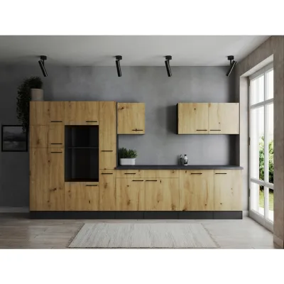 Respekta Küchenleerblock Oliver Eiche Artisan 370 cm