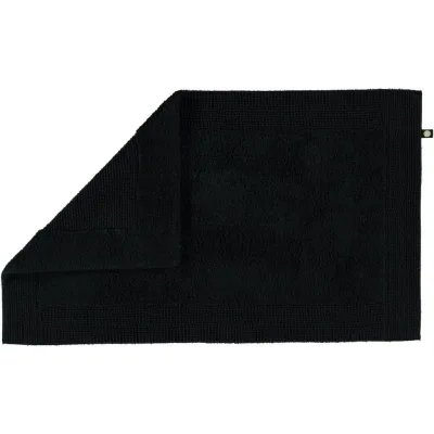 Rhomtuft Badteppiche Schwarz 50x75 cm