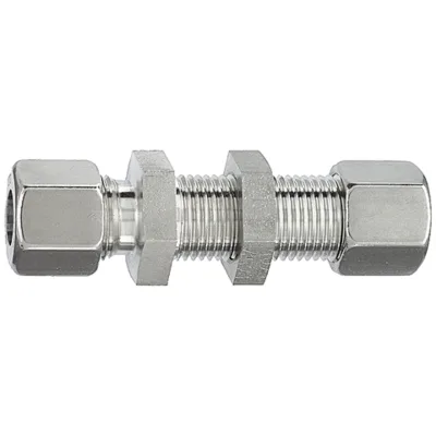 Riegler Gerade Schottverschraubung, Rohr-Außen-Ø 18 mm, Edelstahl 1.4571