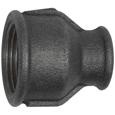 Riegler Muffe 240, red., Rp 1 1/2 i., Rp 1 i., Temperguss schwarz