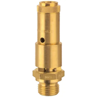 Riegler Sicherheitsventil DN 10, Messing, G 3/8, Ansprechdruck 31 bar
