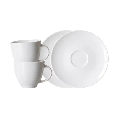 Ritzenhoff & Breker Espressotassen mit Untertassen Suomi 90 ml 2er Set
