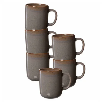 Ritzenhoff & Breker Henkelbecher Malaga 380 ml 6er Set