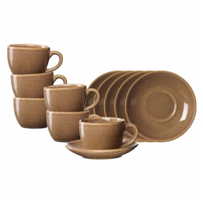 Ritzenhoff Breker Kaffeetassen Hellbraun 14.5x8x14.5 cm