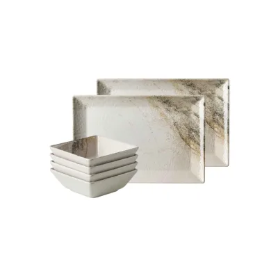 Ritzenhoff & Breker Platten- & Schalen-Set Arezzo 6-tlg.