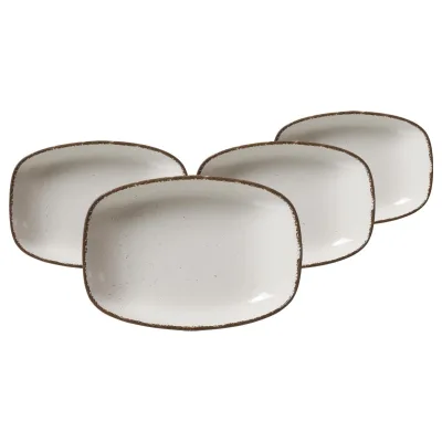 Ritzenhoff & Breker Suppenteller Casa 23,5 x 16 cm 4er Set