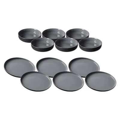 Ritzenhoff & Breker Teller und Schalenset Jasper 12er Set