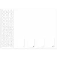 RNK Verlag Schreibunterlage Office mit Kalender 4 Jahre