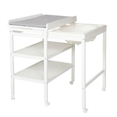 Roba Bade-Wickel-Kombination roba Weiß 57.5x99x82.5 cm
