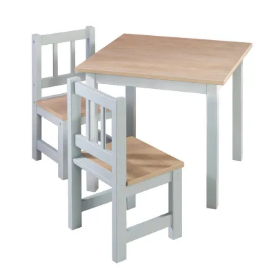 Roba Kindersitzgruppe Taupe, Sonoma Eiche 56x49x56 cm