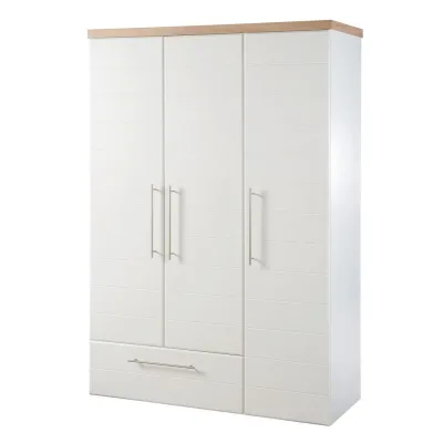 Roba Kleiderschrank Weiß 136x195x51.5 cm