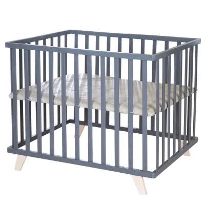 Roba Laufgitter Anthrazit 73x77x98.5 cm