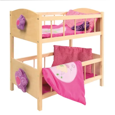 Roba Puppenetagenbett Natur 57x57x31 cm