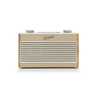 ROBERTS DAB+ Radio RamblerUno pastel cream (Bluetooth, integriertes Ladegerät, FM RDS, OLED Display, 20 Senderspeicher)