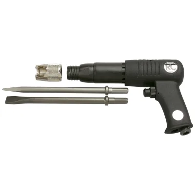 Rodcraft Druckluft-Meißelhammer RC5176, für Stein / Beton, Hex 11 mm, 9 J Schlagkraft, 2100 Schläge/min, 2,05 kg Gewicht